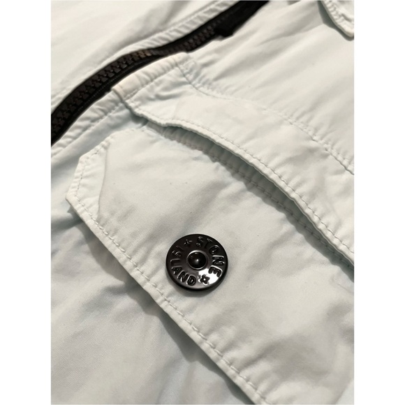 Stone Island Washed Canvas over shirt / Zip up jacket. Size XL Men’s. - Picture 6 of 8